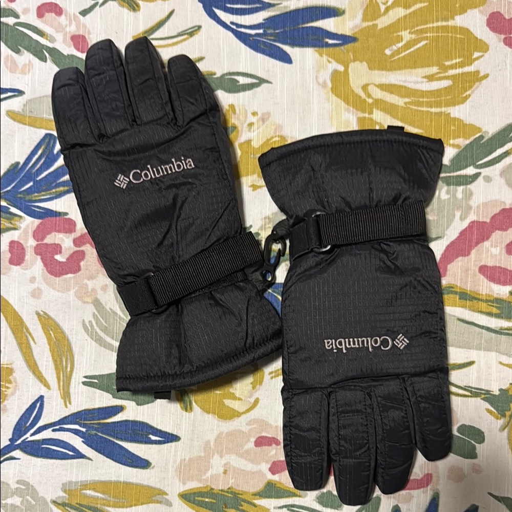 Columbia Kids Black Winter Gloves